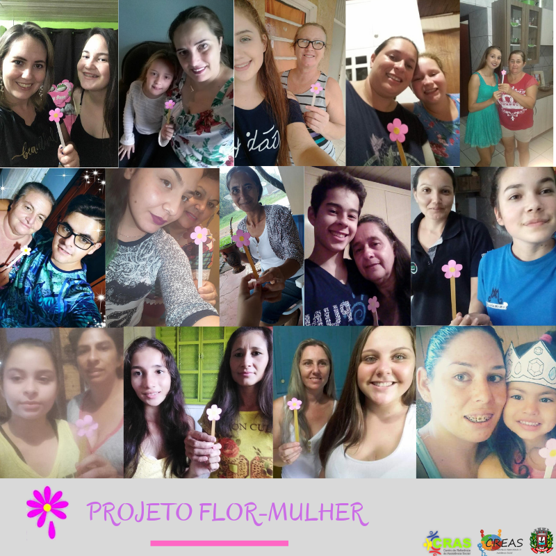 FLORES DO CRAS MOVIMENTARAM AS REDES SOCIAIS